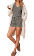 2 Piece Sets Summer Pajamas Womens Tops and Shorts Sleepwear Outfits Lounge Sets Casual