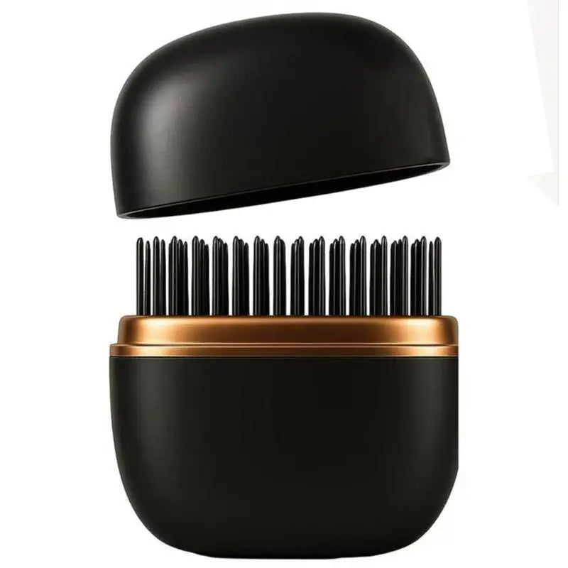 Mini Cordless Hair Straightener, Portable 2-In-1 Heated Comb and Iron, Portable and Rechargeable Travel Essential, Travel-Friendly Styling Tool, Multifunctional Hair Straightener for Travel and Home, Anti-Frizz Brush