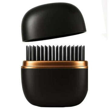 Mini Cordless Hair Straightener, Portable 2-In-1 Heated Comb and Iron, Portable and Rechargeable Travel Essential, Travel-Friendly Styling Tool, Multifunctional Hair Straightener for Travel and Home, Anti-Frizz Brush
