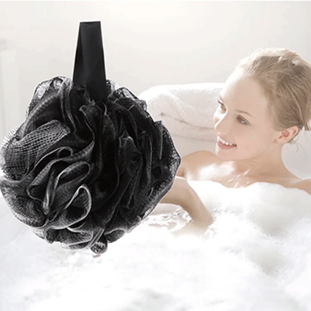 Bamboo Charcoal Bath Loofah