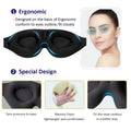 3D Sleeping Mask 100% Blockout Light Sleep Mask for Eye Soft Eye Mask for Travel Eyeshade Night Breathable Blindfold Sleepmasker